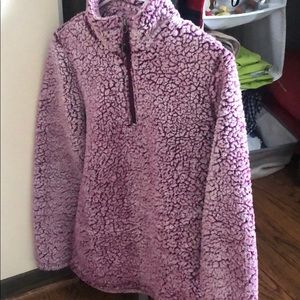 Oversized Sherpa Sweatshirt